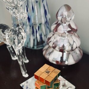 Rubik's Cube 30th Anniversary • 2010 Limited Edition • Wood Wooden 3x3x3 Puzzle